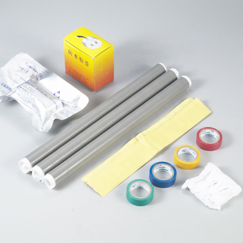 1KV  low voltage cable accessories PE waterproof cold shrinkable joint kit
