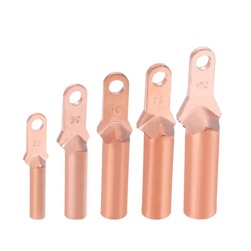 Factory Direct DTL Series Crimp Copper Lugs and Aluminium Ferrules Bimetal Cable Lug